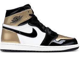 Jordan 1 Retro High "Patent Gold Toe"