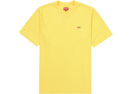 Supreme "Small Box Logo" Tee Yellow (SS23)