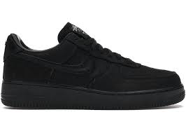 Stussy x Nike Air Force 1 Low "Black"