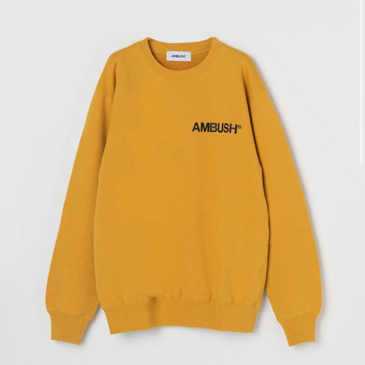 Ambush Crewneck Sweater Yellow Gold