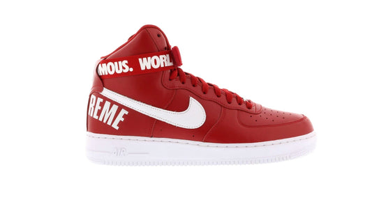 Nike Air Force 1 High “Supreme World Famous Red”