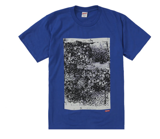 Supreme “Christopher Wool” Tee Royal Blue (FW21)